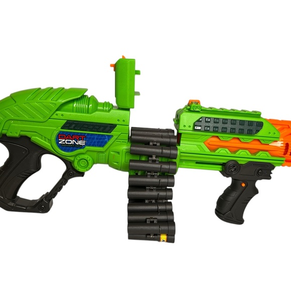 DART ZONE Powerbolt X Dart Belt Blaster, Green - Picture 2 of 6